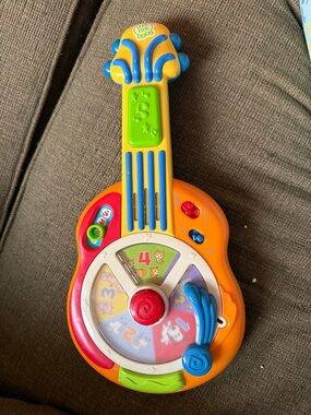 LeapFrog Orange & Yellow Musical Learning Guitar for Kids